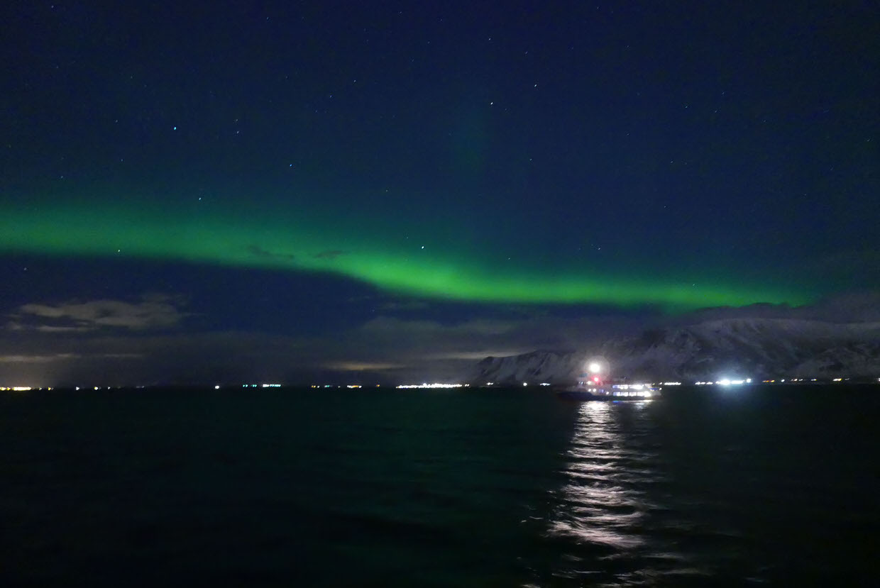 When is the best time to see the Northern Lights in Reykjavik, Iceland?